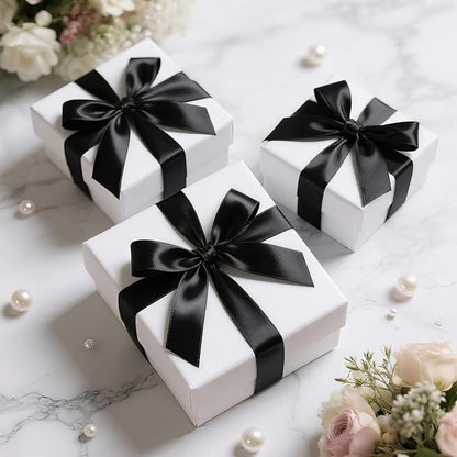KINGLAKE Black Satin Ribbon - Image 4