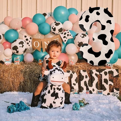 40 Inch Cow Print Balloon, Number 3 balloons Cow Balloons - Image 6