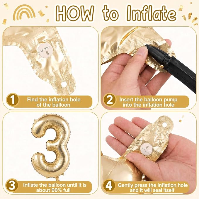 White Gold Number 16 Balloon 40 Inch, Sweet Sixteen Foil Decoration | Elegant - Image 5