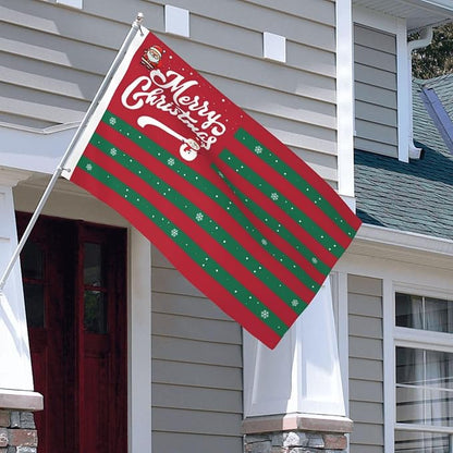 Custom Christmas Flag 3x5 Ft Outdoor, Personalize Print Your Own Text/Photo/Logo - Image 6