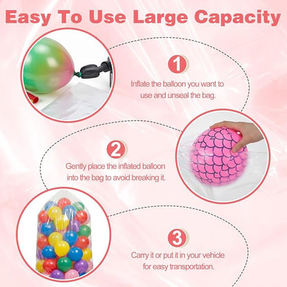 4Pcs 98.4" x 59" Extra Large Balloon Bags - Image 7