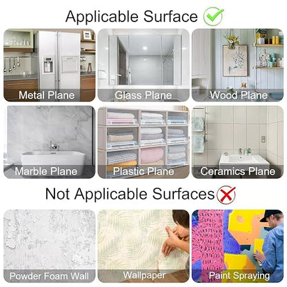 JANYUN 280 Pcs Mounting Putty, Double Sided Sticky Dots Adhesive Tack | Clear - Image 6