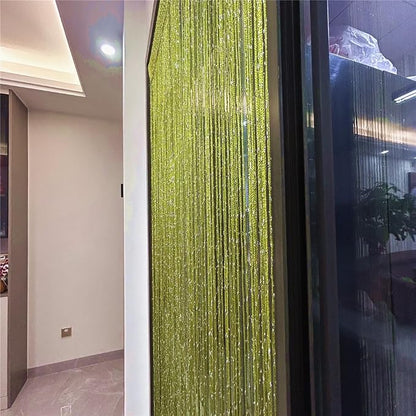 ave split Decorative Door String Curtain Wall Panel Fringe Window Room Divider - Image 9