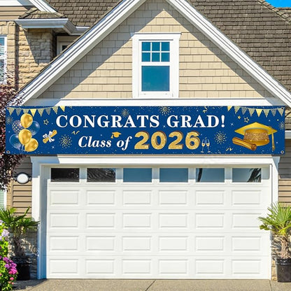 2026 Graduation Decorations Congrats Grad Class of 2026 Banner - Image 5