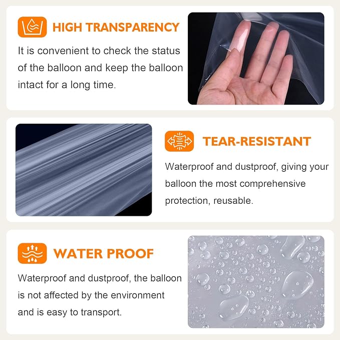 Kedixies 4Pack Balloon Transport Bags – Extra Large 98.4 x 59 Inch Reusable - Image 5