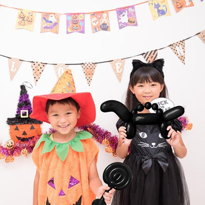 100Pcs Black 260 Balloons, Long Balloon - Image 7