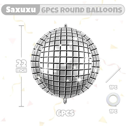 22 Inch Disco Ball Balloons - Image 3