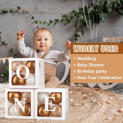 Transparent Balloon Boxes, Letters & Numbers - Image 7