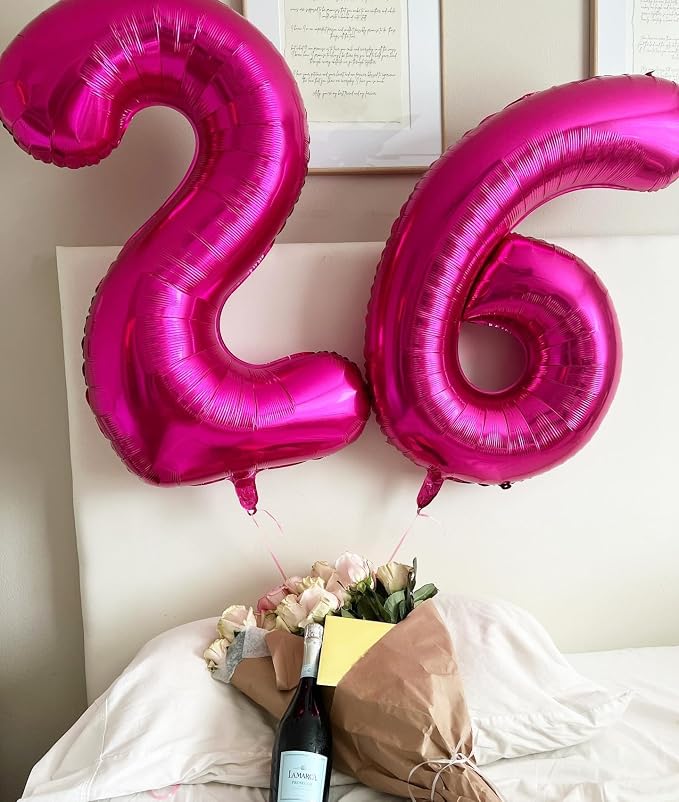 Hot Pink 14 Balloon - Image 4