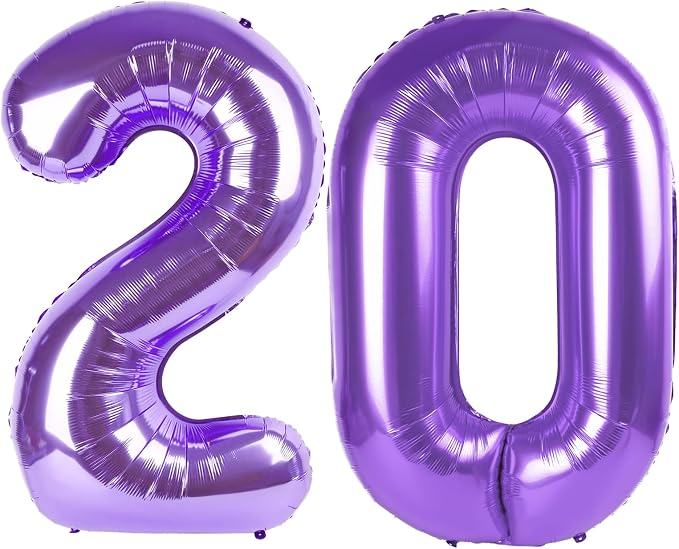 Purple 20 Balloon by IWERP
