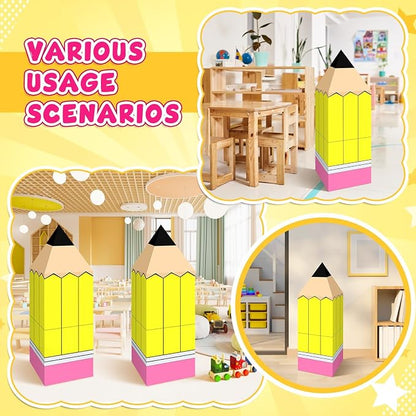 Denylo pro 12 Pcs Back to School Decoration Large Pencil Decoration Boxes - Image 6