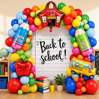 Back to School Balloon Arch Kit, 133 Balloons - Image 3
