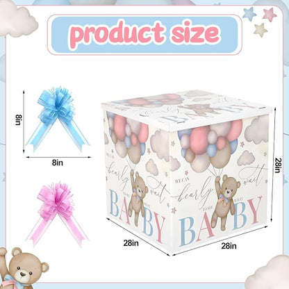 AmazingSpark 28in Giant Gender Reveal Gift Box - Image 2