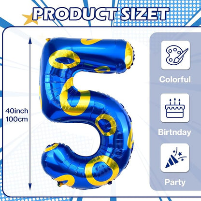40 Inch Large Vibrant Foil Balloons - Image 2