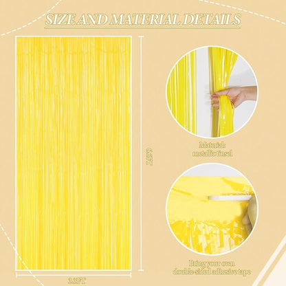 DECOCKRAT 2 Pack Foil Fringe Backdrop - Image 2
