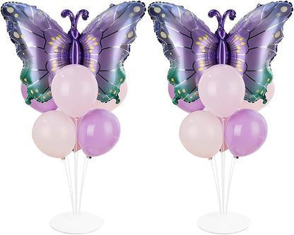 Butterfly Party Balloons Stand Kit 2 Sets by Naozinebi