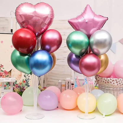 Voircoloria 9 Sets Balloon Stand Kits, Balloon Sticks Holder - Image 7