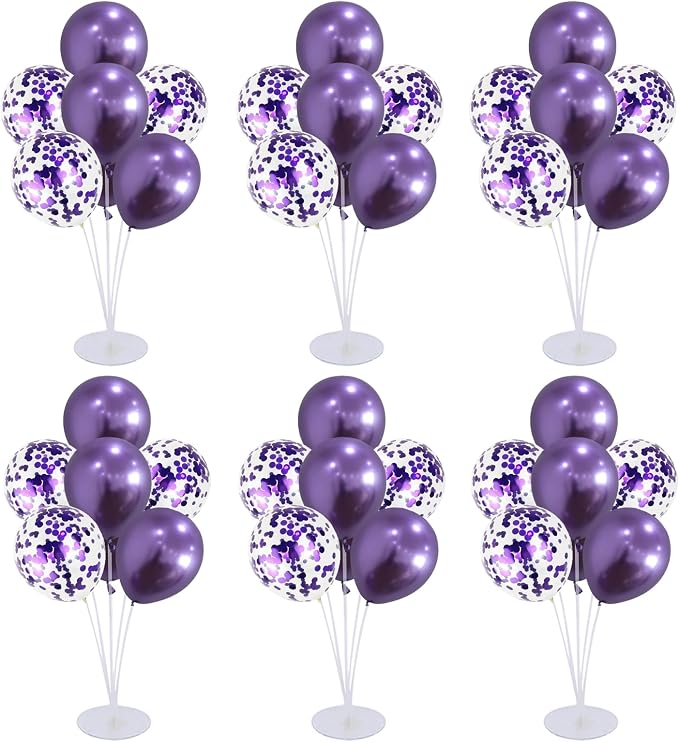 6 Set Balloon Stand Kit for Table Centerpieces by Unknown