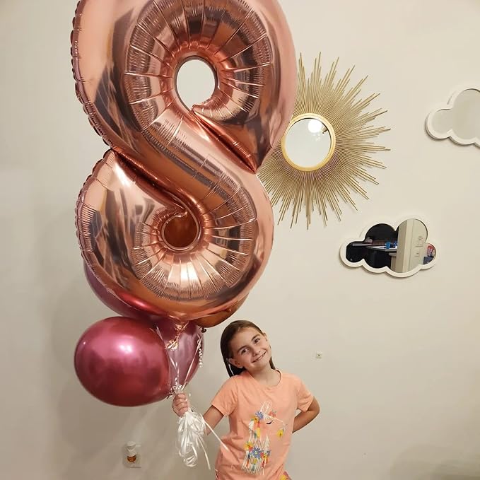 Rose Gold 19 Balloon - Image 3