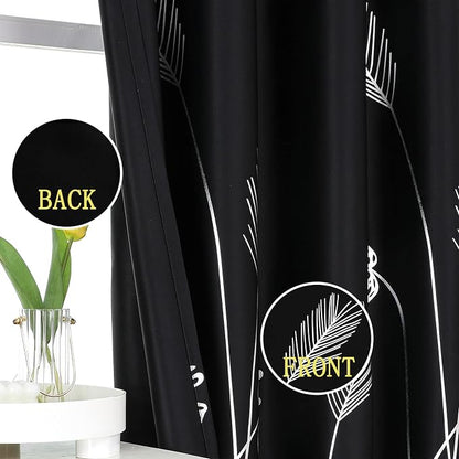 2 Curtain Panels Set Designed Blackout Curtains - Image 3