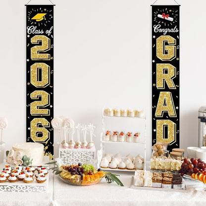2026 Graduation Decorations, Graduation Banner Class of 2026, Hanging - Image 5