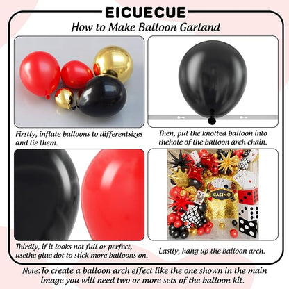 Casino Balloons Arch Kit - Image 3