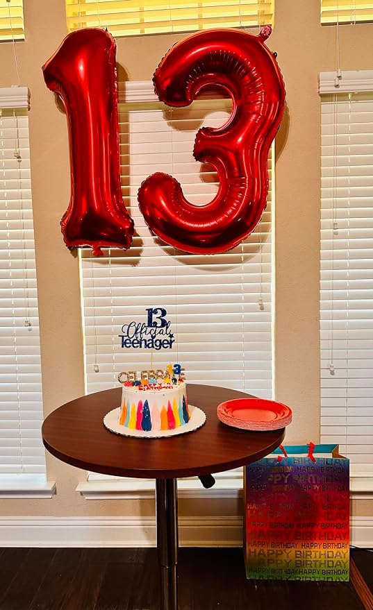 16 Balloon Numbers 40 Inch for 16th Year Old Birthday Decorations, Inflation - Image 6