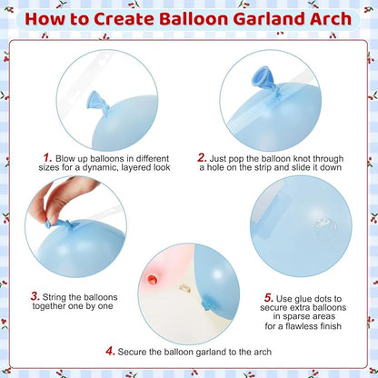 Cherry Balloon Arch Kit for Cherry Birthday Baby Shower Decorations | 134Pcs - Image 7