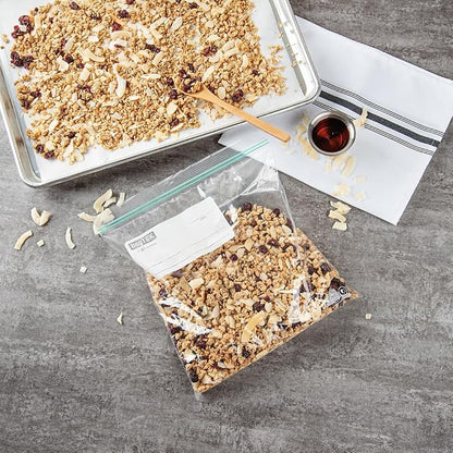 Restaurantware-Bag Tek 1 Gallon Storage Zip Bags, 1000 Disposable Zipper Pouch - Image 3