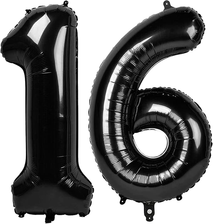 Black 16 Balloon by IWERP