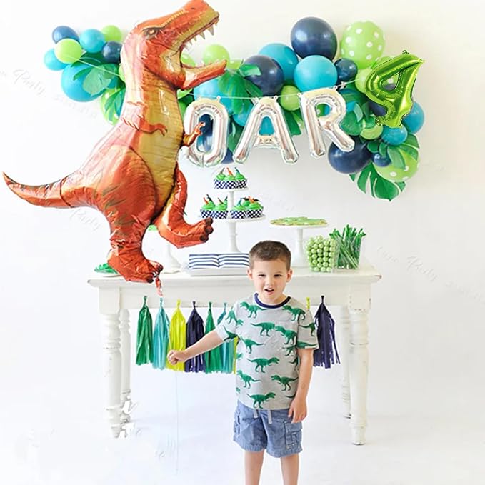 TONIFUL 16 Inch 10 Pcs Light Green 0-9 Birthday Number Balloons | Small Custom - Image 6