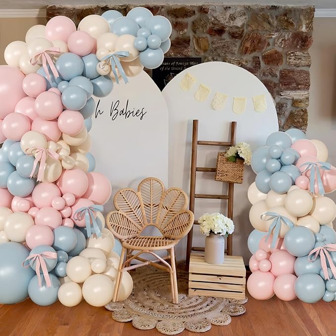 Gender Reveal Balloon Kit, Boho Party & Birthday Supplies - Image 5