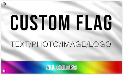Custom Flag 6x10 FT Personalized Outdoor Flags Banners Design Print Your Own by MisnestCustom