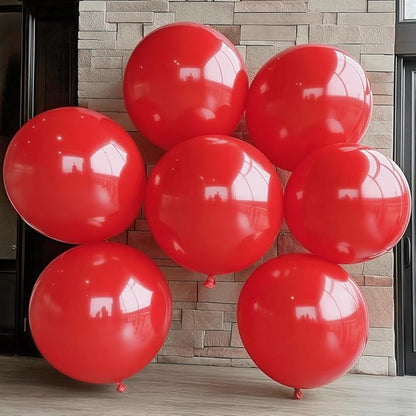 30 Pack Red Balloons 36 Inch Red Latex Party Large Balloon Bulk - Image 7