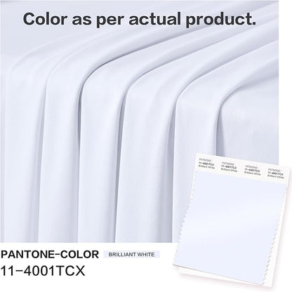 40ft×12ft White Backdrop Curtain - Image 3