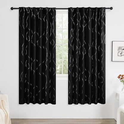 Deconovo Blackout Back Tab Curtains - Image 2