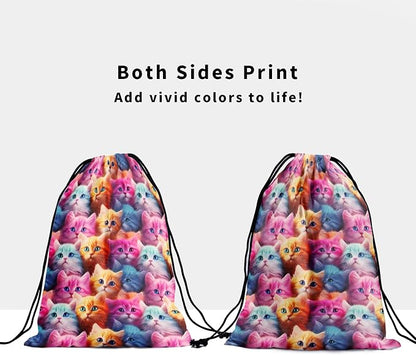 Cute Kitten Gymnastics Grip Bag - Image 3