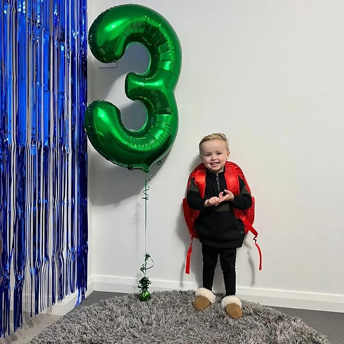Green Number 8 Balloon 40 Inch - Image 4
