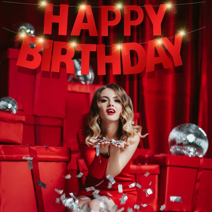 175Pcs DIY Glitter Customizable Banner Kit Custom Banner Happy Birthday DIY - Image 5