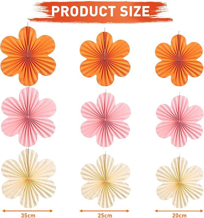 Roetyce Flower Retirement Decorations, Boho Pink Orange Retirement Banner | - Image 7