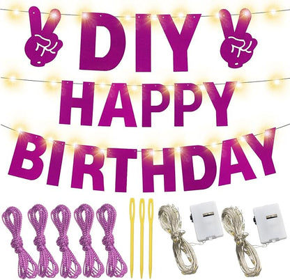 DIY Customizable Banner Letter Banners Party Supplies - Image 2