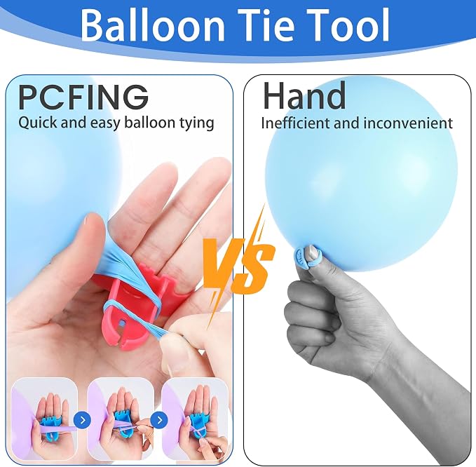PCFING Balloon Pump Electric, Portable Balloons Inflator Blower Machine - Image 5