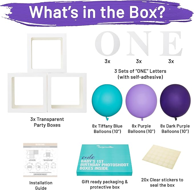 One Boxes for 1st Birthday - Image 2