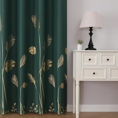 Green Blackout Curtains 102 Inches Long - Image 2