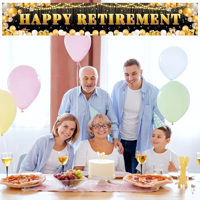 Large Happy Retirement Party Decorations - Image 4