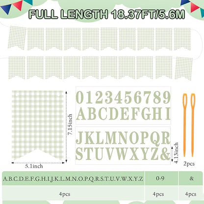 Mooliwe 171 Pcs DIY Custom Banner Kit Make Your Own Customizable Sign - Image 2