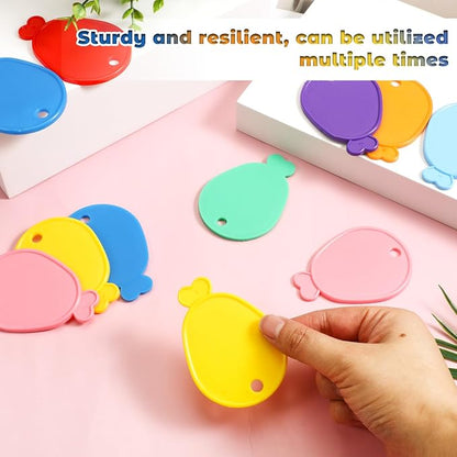 80 Pcs Plastic Balloon Weights, Colorful Weights - Image 4