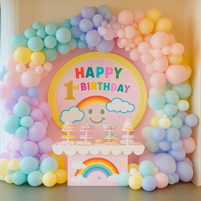 Patimate Pastel Balloons Set - Image 2