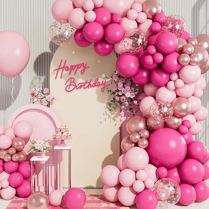 TONIFUL Happy Birthday Sign for Backdrop - Image 6