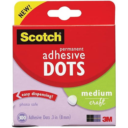 Scotch Adhesive Dots, Photo-Safe, Acid-Free Adhesive - Image 2